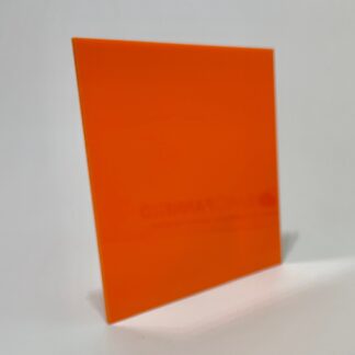 Plexiglas PMMA Orange 2012  3 mm