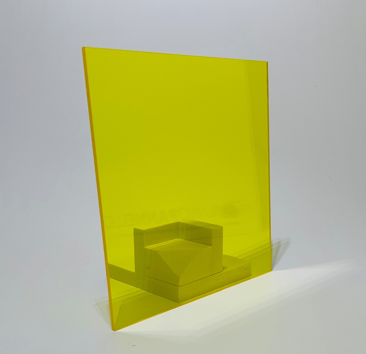 Plexiglas Transparents Gelb 1014 3mm