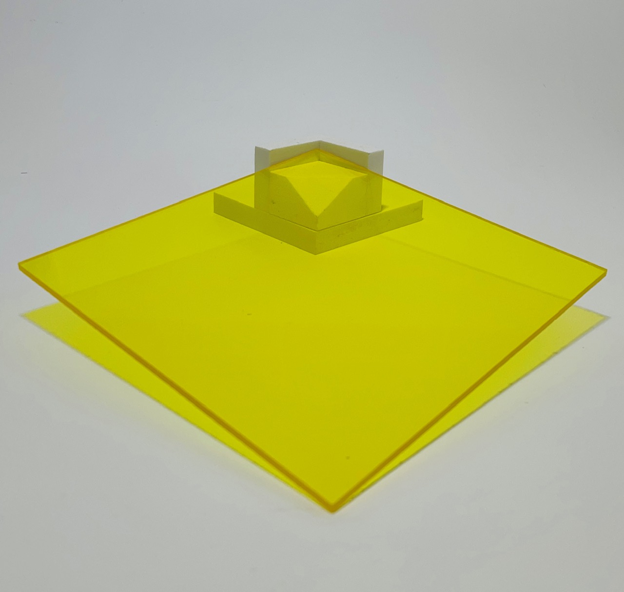 Plexiglass teinté 3mm jaune