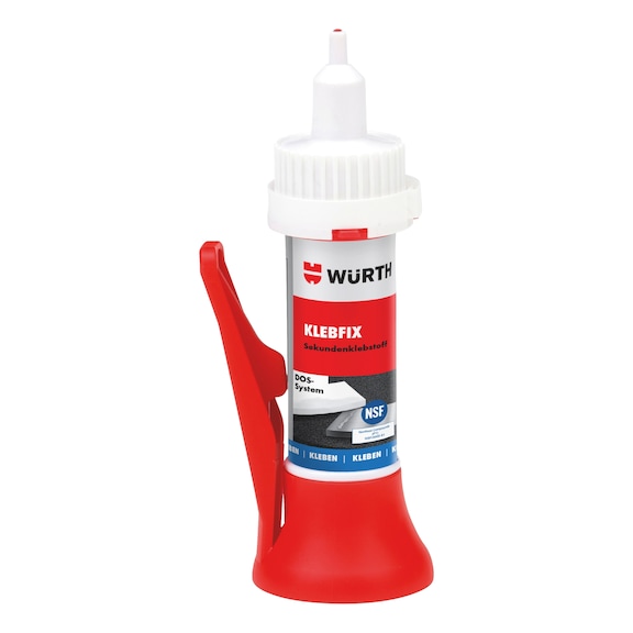 Aufkleber Cyanacrylat transparenter KLEBFIX 30 GR