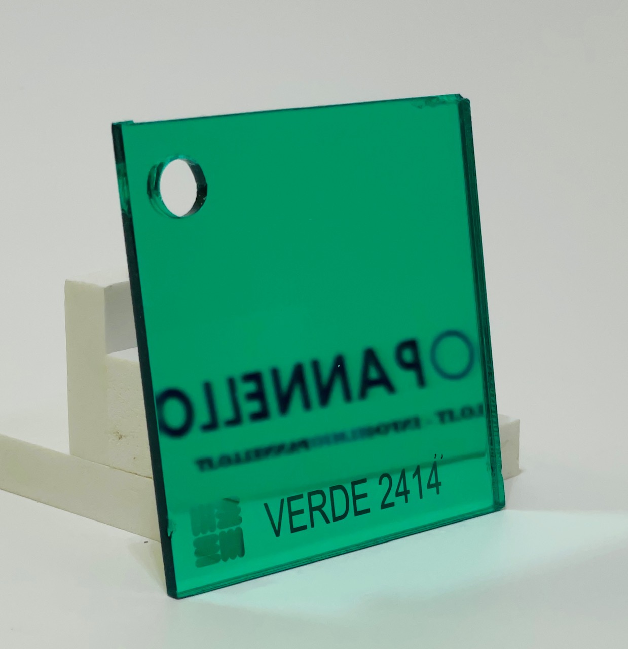 Plexiglas Extrudiert Spiegel Grün 3mm