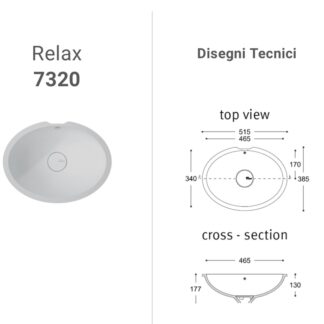 Lavabo Corian Relax 7320