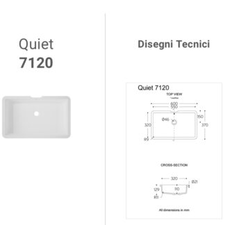 Lavabo Corian Quiet 7120